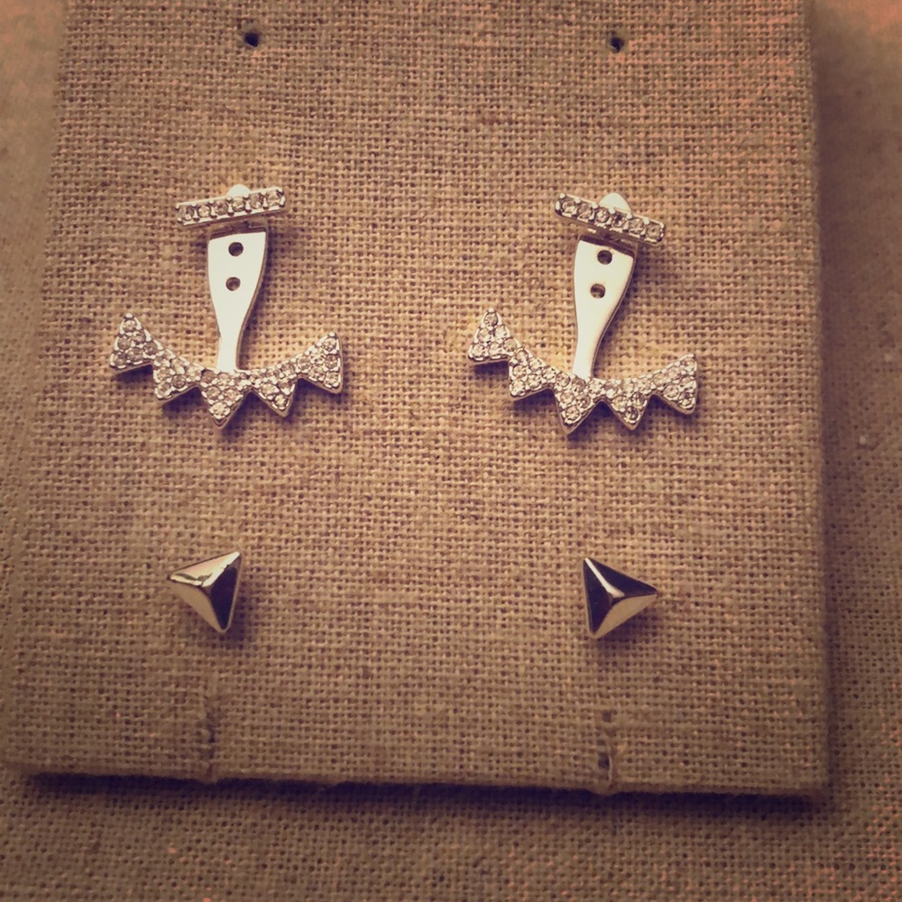 Versatile Silver ear jackets